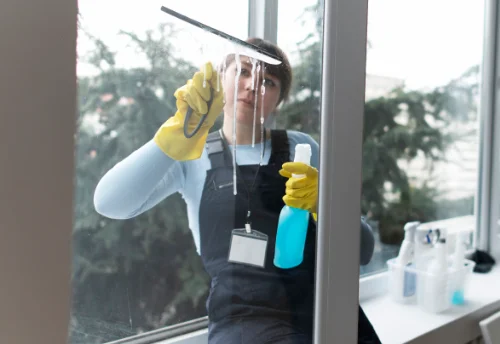 Nettoyage de vitres intérieures et extérieures à Saint-Germain-du-Puy